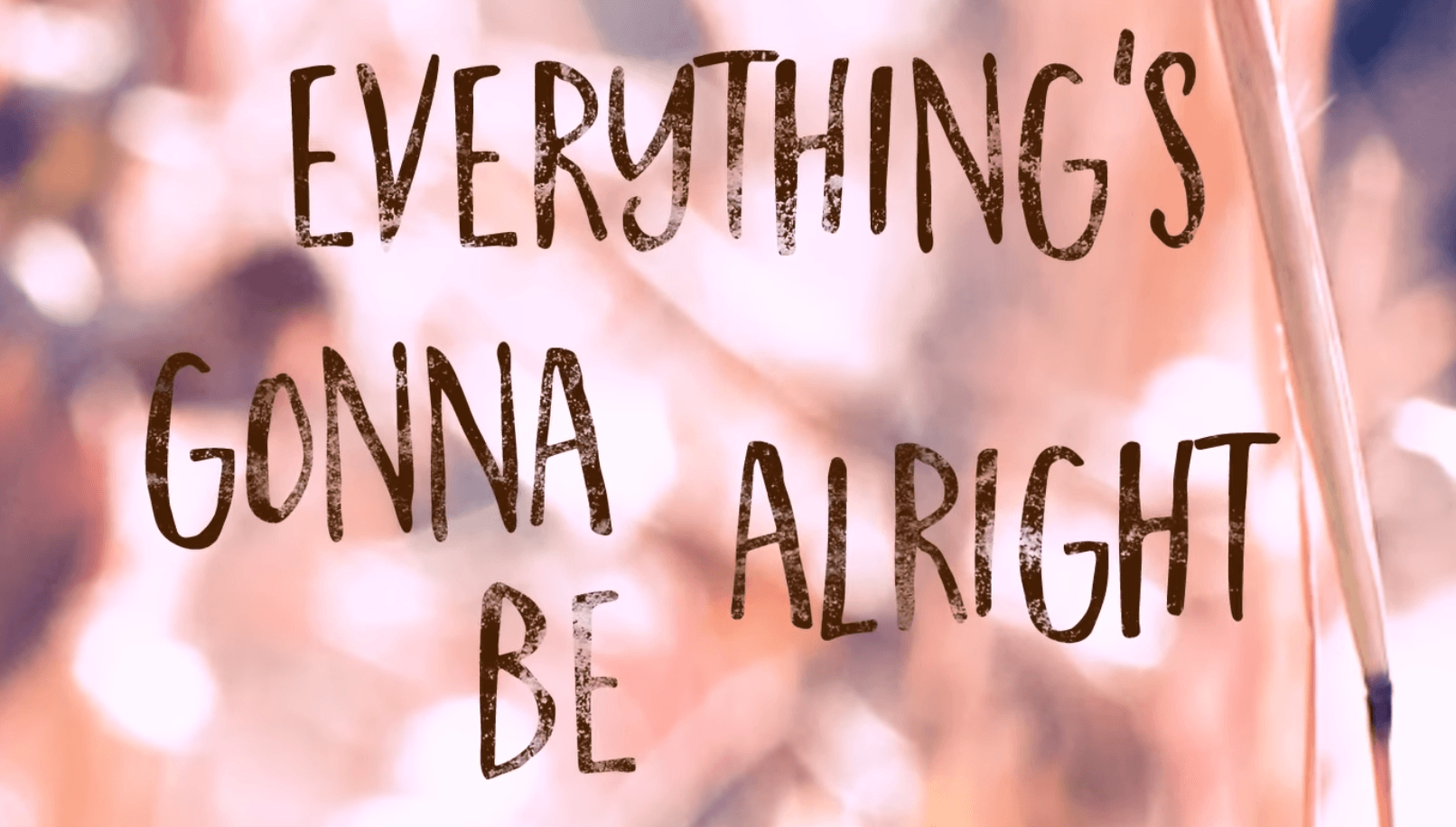 Everything s Gonna Be Alright Mixed Media Collage Art Collectibles 